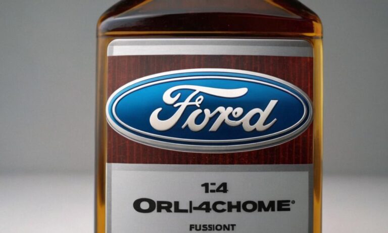 Jaki olej do Forda Fusion 1.4 benzyna
